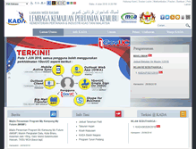 Tablet Screenshot of kada.gov.my